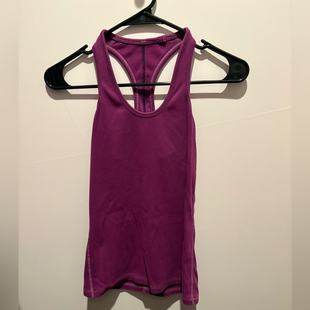 Lululemon Ribbed Racerback Tank - Picture 2 of 6
